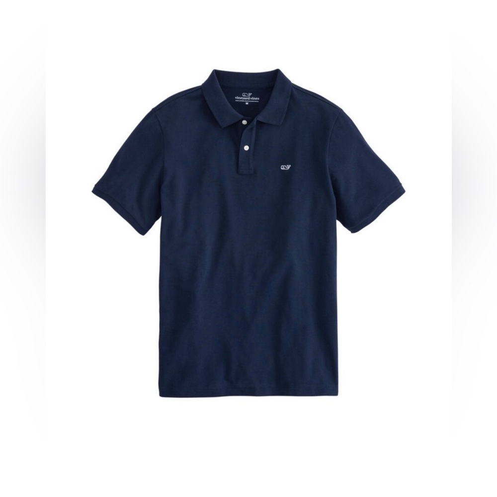 Vineyard Vines Classic Polo Vineyard Navy Large Short-Sleeve